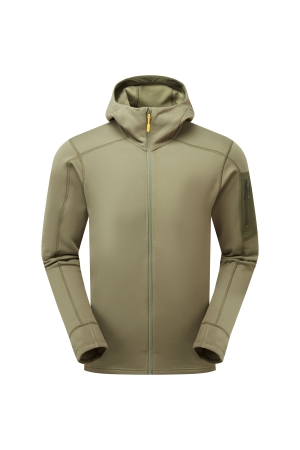 Rab Modulus Hoody Light Khaki QFG-15-LKH fleeces en truien online bestellen bij Kathmandu Outdoor & Travel