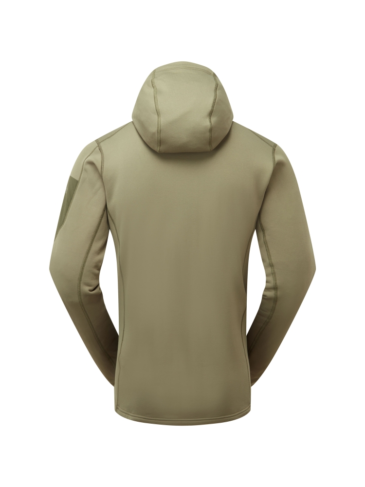 Rab Modulus Hoody Light Khaki QFG-15-LKH fleeces en truien online bestellen bij Kathmandu Outdoor & Travel