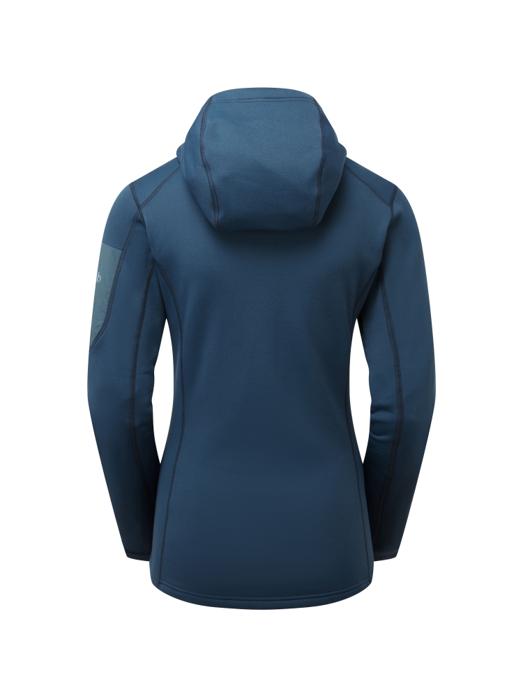 Rab Modulus Hoody Women's Tempest Blue QFG-16-TMB fleeces en truien online bestellen bij Kathmandu Outdoor & Travel