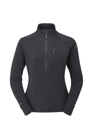 Rab Nexus Pull On Women's Black QFF-75-BLK fleeces en truien online bestellen bij Kathmandu Outdoor & Travel