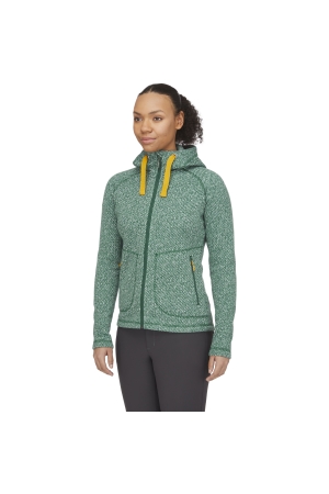 Rab Amy Hoody Women's Green Slate QFF-31-GNS fleeces en truien online bestellen bij Kathmandu Outdoor & Travel