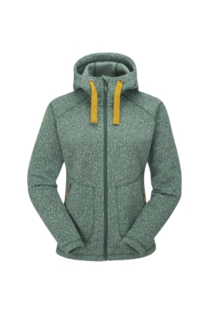 Rab Amy Hoody Women's Green Slate QFF-31-GNS fleeces en truien online bestellen bij Kathmandu Outdoor & Travel