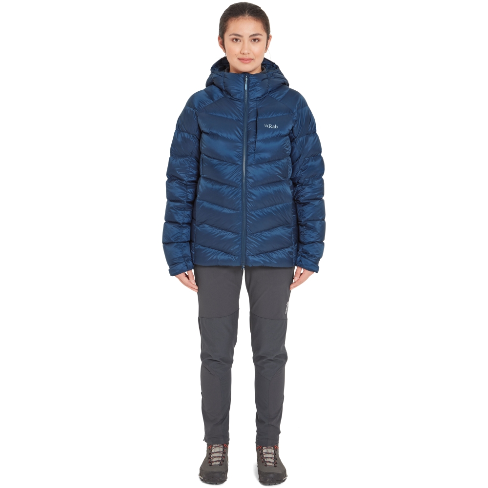 Rab Rab Glaceon Pro Jacket Women's QDE-69-TMB jassen Rab Glaceon Pro Jacket Women's Tempest Blue QDE-69-TMB jassen online bestellen bij Kathmandu Outdoor & Travel