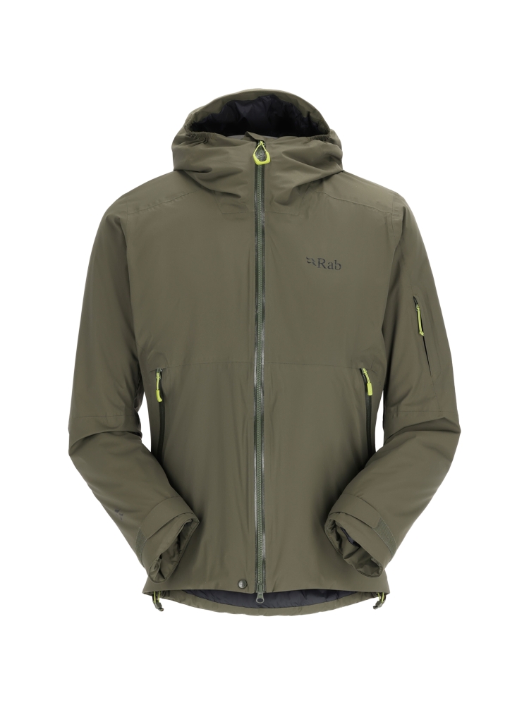 Rab Khroma Transpose Jacket Army QIP-05-ARM jassen online bestellen bij Kathmandu Outdoor & Travel