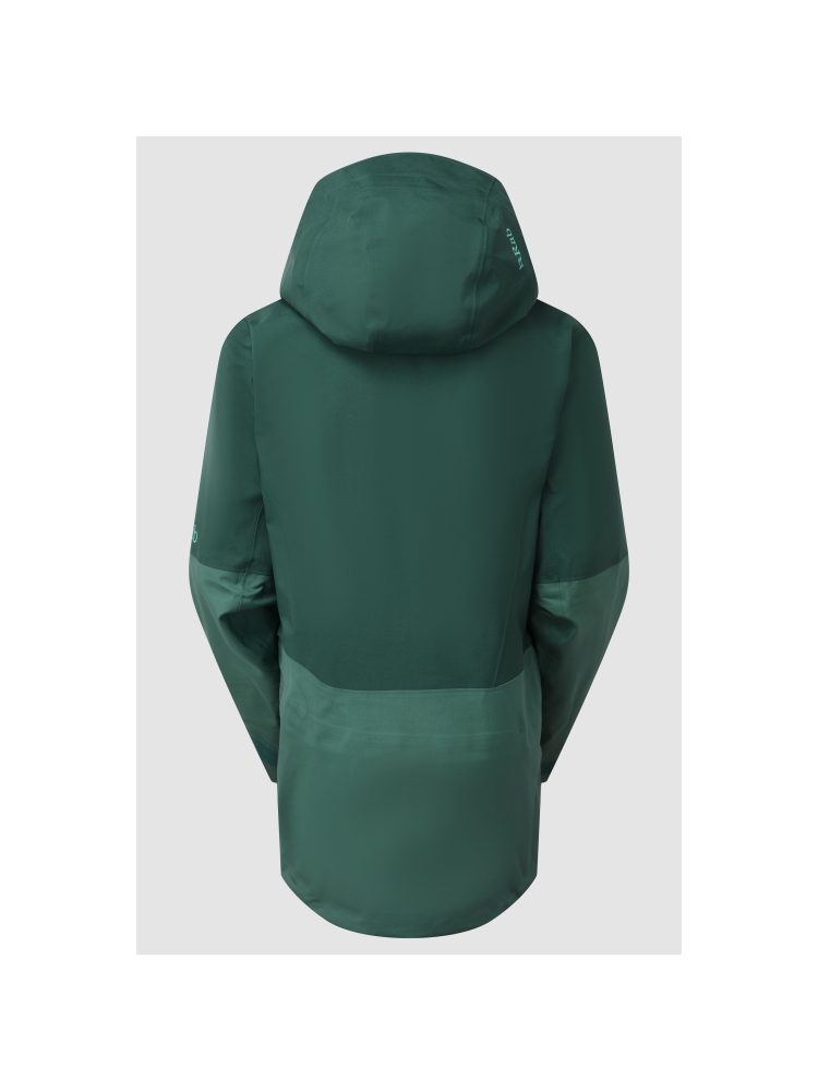 Rab Khroma Converge Jacket Women's Green Slate/Eucalyptus QFG-28-GSE jassen online bestellen bij Kathmandu Outdoor & Travel