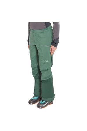 Rab Khroma Converge Pants Women's Eucalyptus/Green Slate QFG-30-EGS broeken online bestellen bij Kathmandu Outdoor & Travel