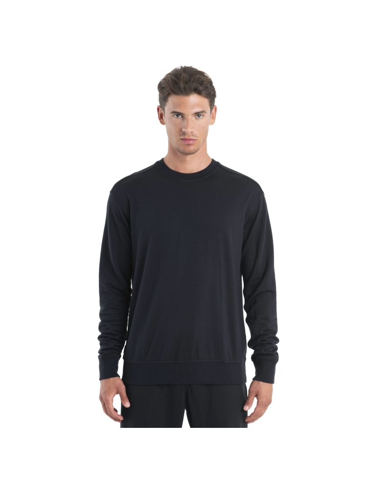 Icebreaker Mer Shifter II LS Sweatshirt  Black IB0A56QV-0011 fleeces en truien online bestellen bij Kathmandu Outdoor & Travel