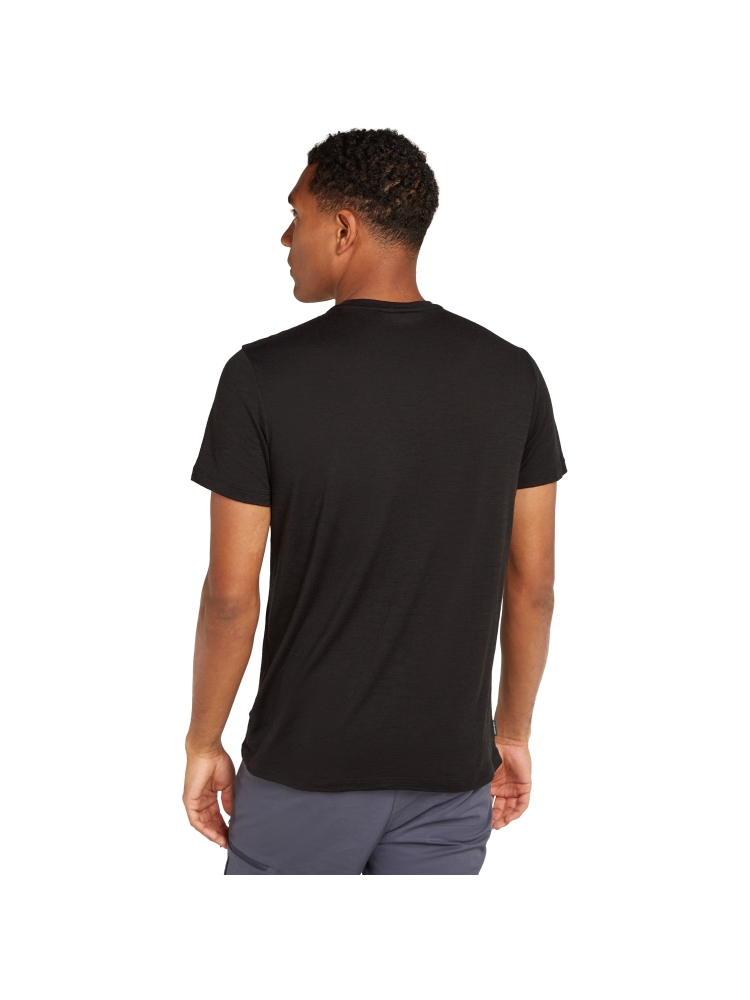 Icebreaker Mer 150 Tech Lite SS T NatSkiTour Black IB0A5731-0011 shirts en tops online bestellen bij Kathmandu Outdoor & Travel