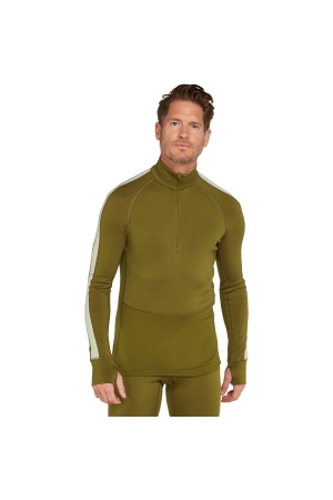 Icebreaker  ZoneKnit 260 LS Half Zip Algae/Ashen