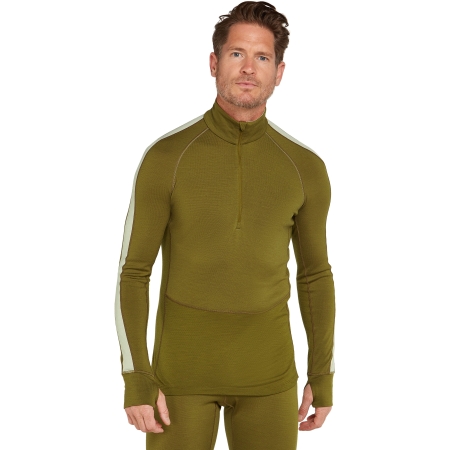 Icebreaker  ZoneKnit 260 LS Half Zip Algae/Ashen