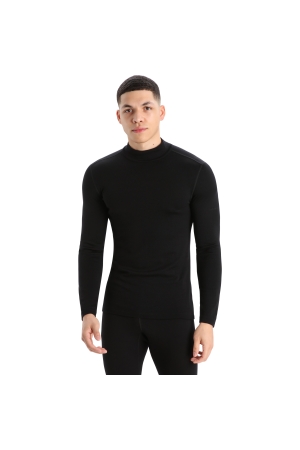 Icebreaker  260 Tech LS Turtleneck  Black