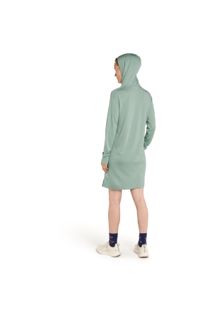 Icebreaker Mer Crush LS Dress Women's Moss IB0A572D-01G1 fleeces en truien online bestellen bij Kathmandu Outdoor & Travel