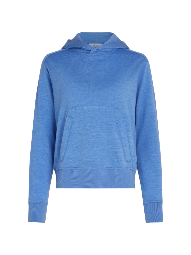 Icebreaker Mer Crush II LS Hoodie Women's Baja IB0A56T6-01D1 fleeces en truien online bestellen bij Kathmandu Outdoor & Travel