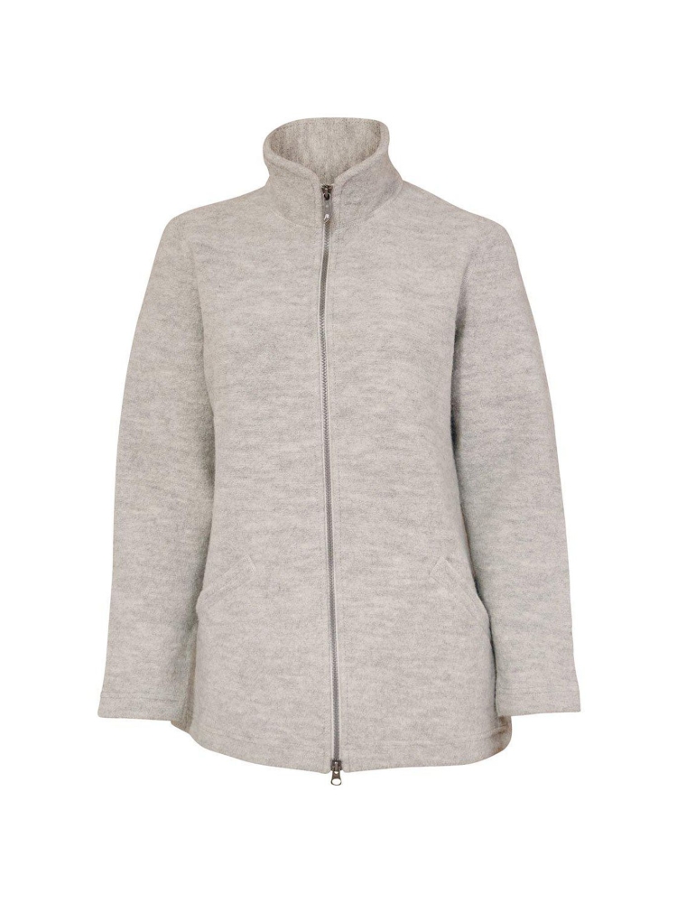 Ivanhoe Brodal long Women's Light silver grey 1100394-092 fleeces en truien online bestellen bij Kathmandu Outdoor & Travel