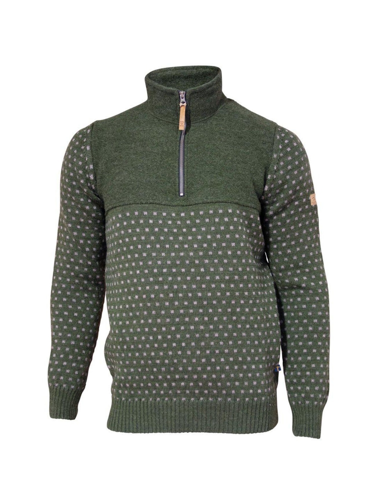 Ivanhoe Sverre half zip Loden Green 2100498-075 fleeces en truien online bestellen bij Kathmandu Outdoor & Travel