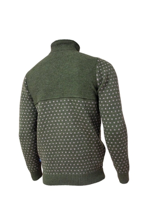 Ivanhoe Sverre half zip Loden Green 2100498-075 fleeces en truien online bestellen bij Kathmandu Outdoor & Travel