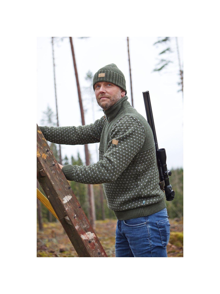 Ivanhoe Sverre half zip Loden Green 2100498-075 fleeces en truien online bestellen bij Kathmandu Outdoor & Travel