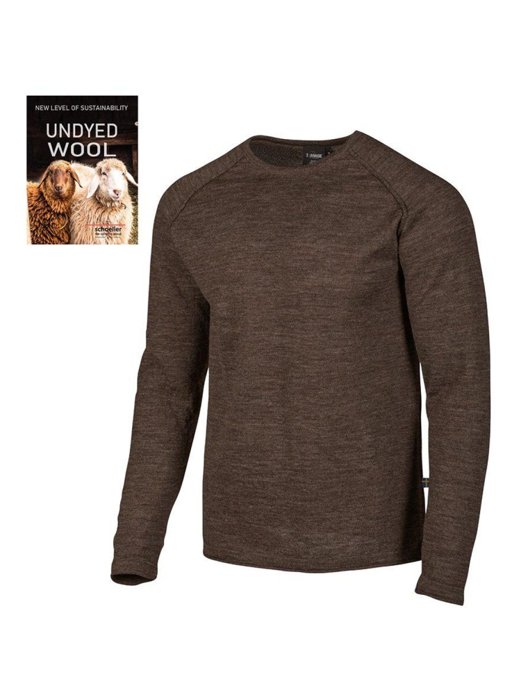 Ivanhoe NLS Beech crewneck Coffee Bean 2100547-056 fleeces en truien online bestellen bij Kathmandu Outdoor & Travel