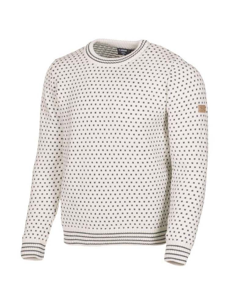 Ivanhoe Sverre crewneck Off White 2100549-051 fleeces en truien online bestellen bij Kathmandu Outdoor & Travel