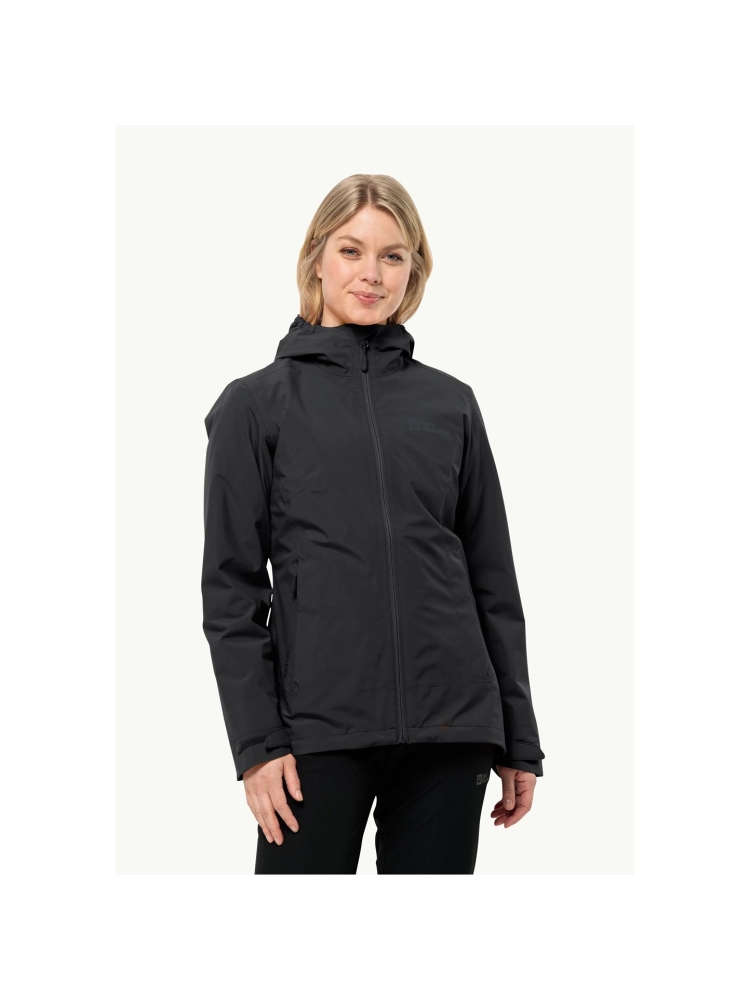 Jack Wolfskin Moonrise 3in1 Jkt Women's black 1115621-6000 jassen online bestellen bij Kathmandu Outdoor & Travel