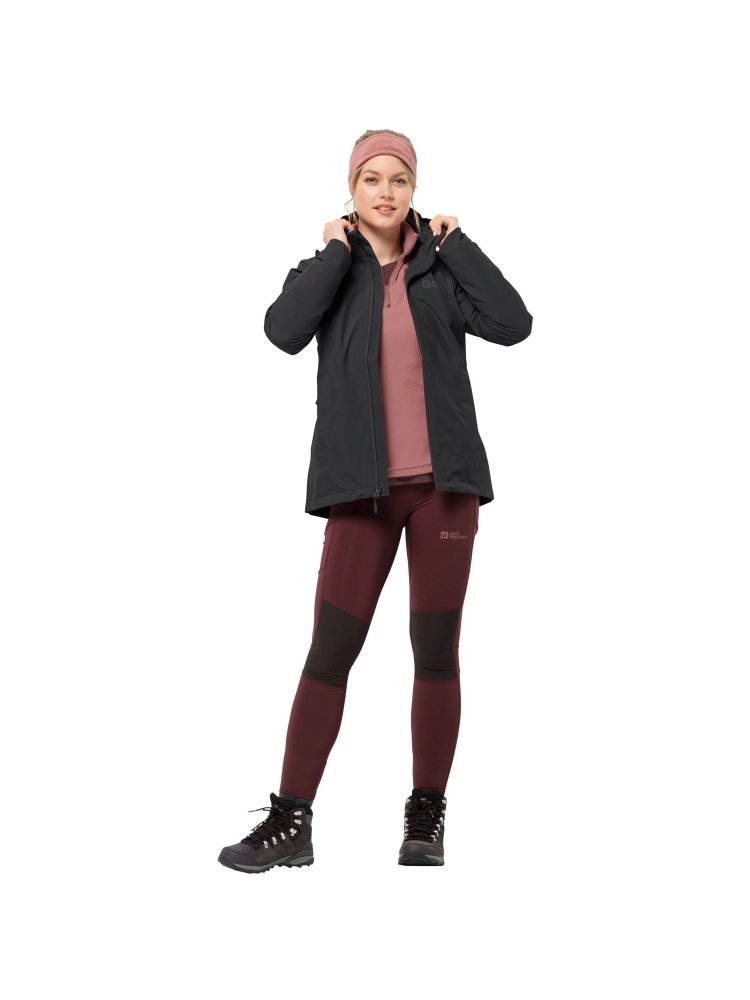 Jack Wolfskin Moonrise 3in1 Jkt Women's black 1115621-6000 jassen online bestellen bij Kathmandu Outdoor & Travel