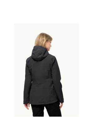 Jack Wolfskin Moonrise 3in1 Jkt Women's black 1115621-6000 jassen online bestellen bij Kathmandu Outdoor & Travel