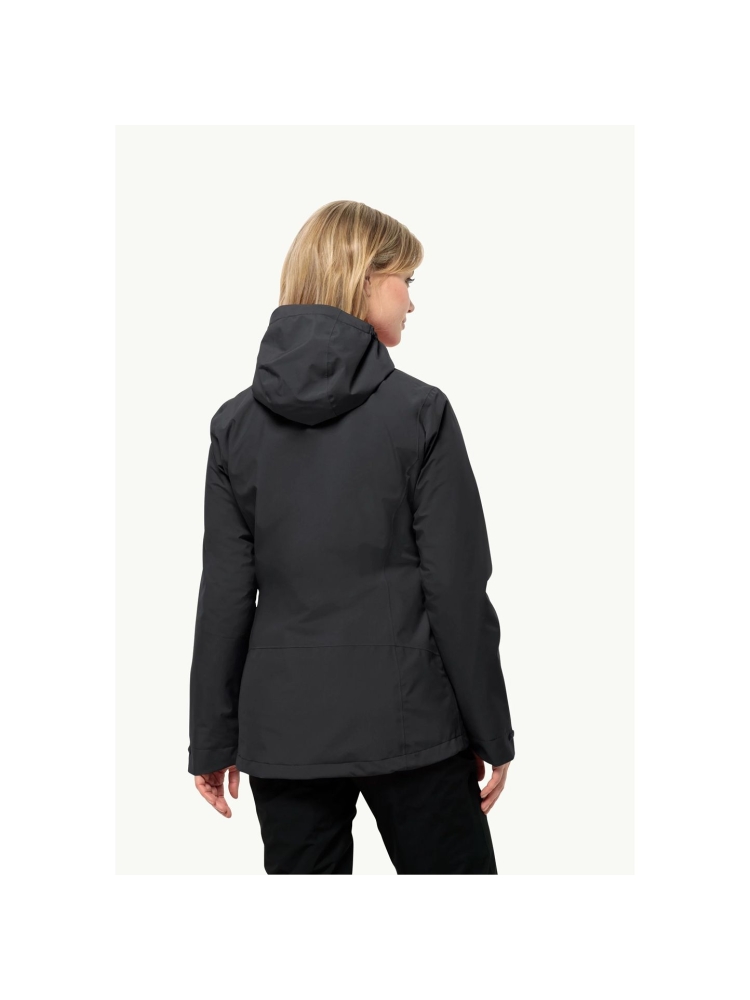 Jack Wolfskin Moonrise 3in1 Jkt Women's black 1115621-6000 jassen online bestellen bij Kathmandu Outdoor & Travel