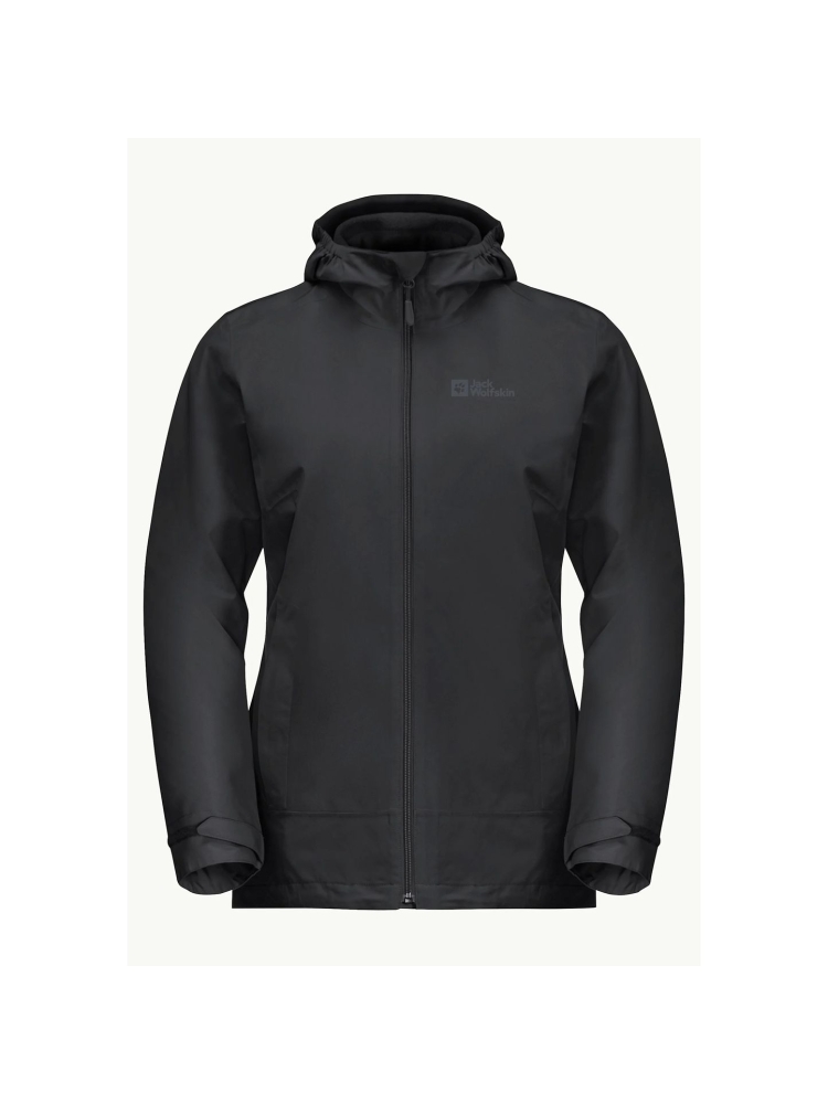 Jack Wolfskin Moonrise 3in1 Jkt Women's black 1115621-6000 jassen online bestellen bij Kathmandu Outdoor & Travel