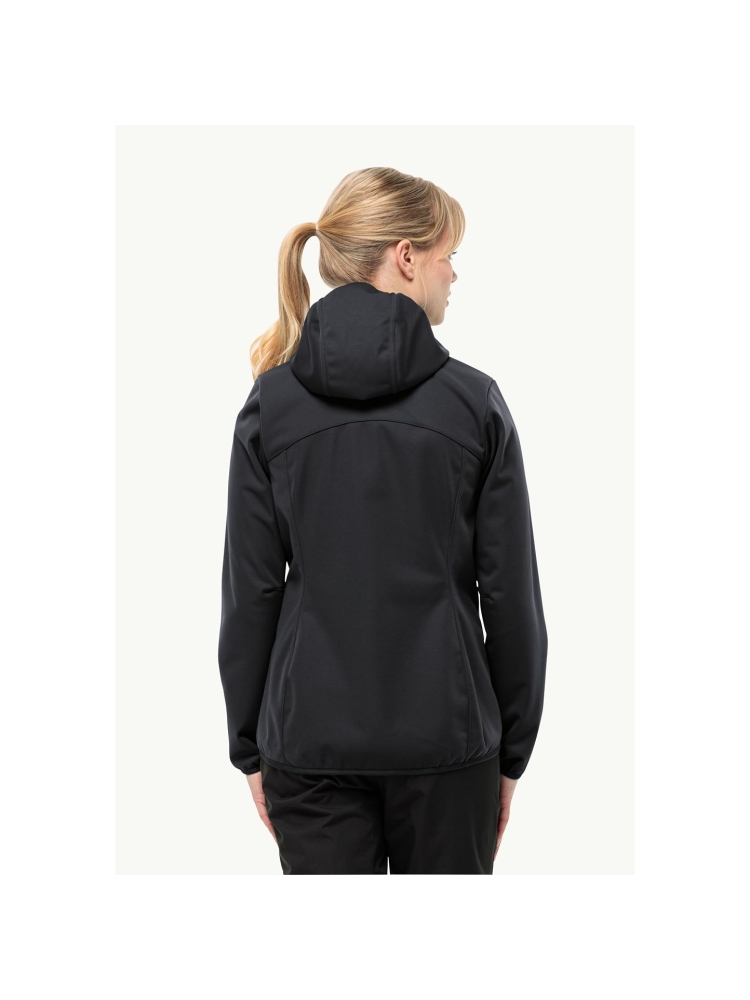 Jack Wolfskin Windhain Hoody Women's black 1307481-6000 fleeces en truien online bestellen bij Kathmandu Outdoor & Travel