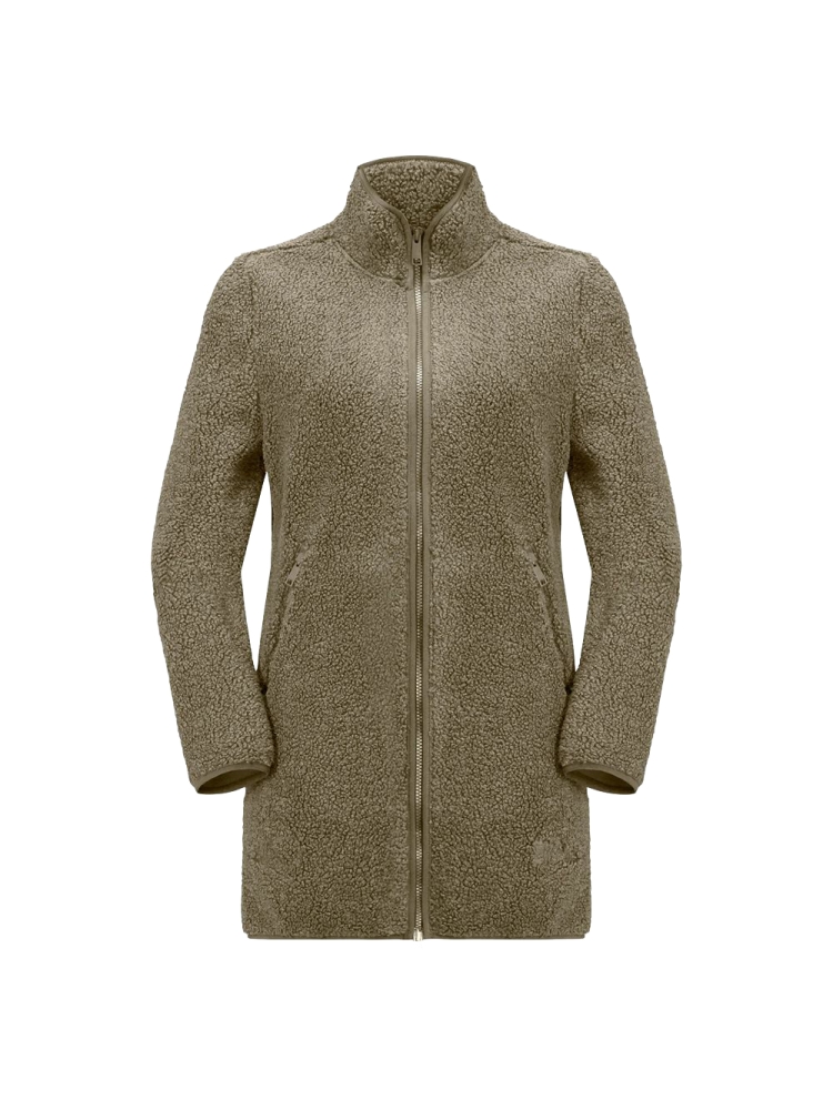 Jack Wolfskin High Curl Coat Women's anis 1708722-A0030 fleeces en truien online bestellen bij Kathmandu Outdoor & Travel