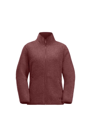 Jack Wolfskin High Curl Jacket Women's red coral 1708732-J0125 fleeces en truien online bestellen bij Kathmandu Outdoor & Travel