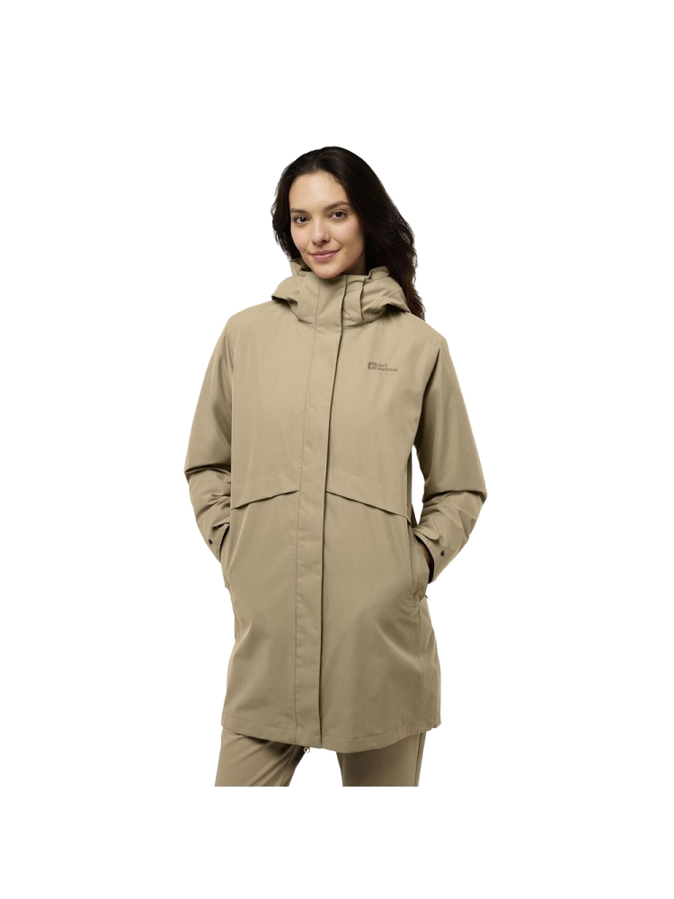 Jack Wolfskin Baylight 3in1 Coat Women's anis A60014-A0030 jassen online bestellen bij Kathmandu Outdoor & Travel