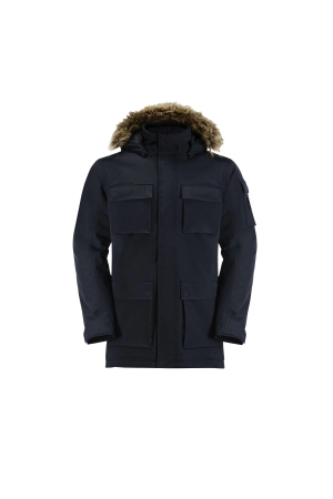 Jack Wolfskin Glacier Canyon Parka night blue 1107674-1010 jassen online bestellen bij Kathmandu Outdoor & Travel