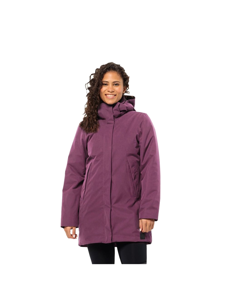 Jack Wolfskin Salier Coat Women's berry jam 1116141-I0082 jassen online bestellen bij Kathmandu Outdoor & Travel