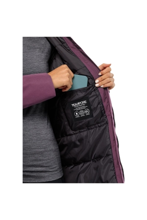 Jack Wolfskin Salier Coat Women's berry jam 1116141-I0082 jassen online bestellen bij Kathmandu Outdoor & Travel