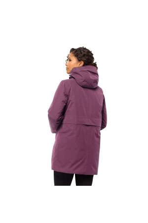 Jack Wolfskin Salier Coat Women's berry jam 1116141-I0082 jassen online bestellen bij Kathmandu Outdoor & Travel