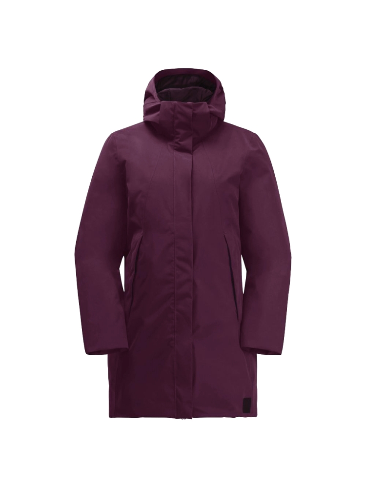 Jack Wolfskin Salier Coat Women's berry jam 1116141-I0082 jassen online bestellen bij Kathmandu Outdoor & Travel