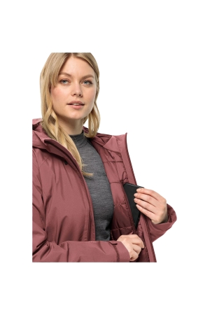 Jack Wolfskin Heidelstein Ins Jkt Women's red ochre 1115681-J0128 jassen online bestellen bij Kathmandu Outdoor & Travel