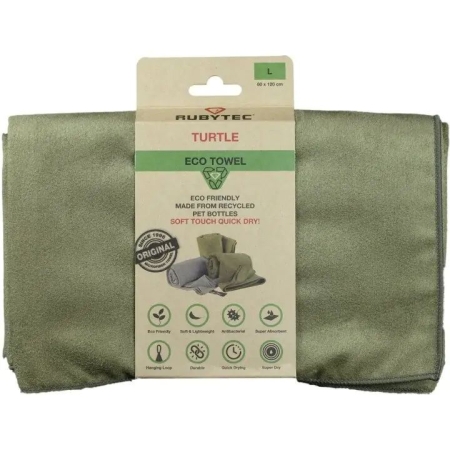 Rubytec  Turtle Eco Towel Green L Green 