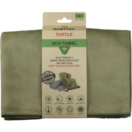 Rubytec  Turtle Eco Towel Green XL Green 