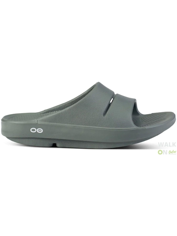 Oofos OOahh Olive Drab 1100-OLIVD slippers online bestellen bij Kathmandu Outdoor & Travel