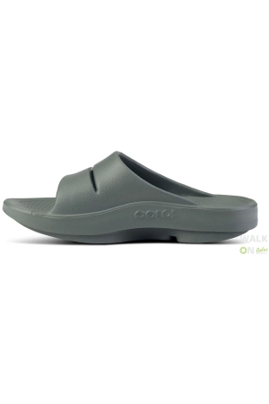 Oofos OOahh Olive Drab 1100-OLIVD slippers online bestellen bij Kathmandu Outdoor & Travel