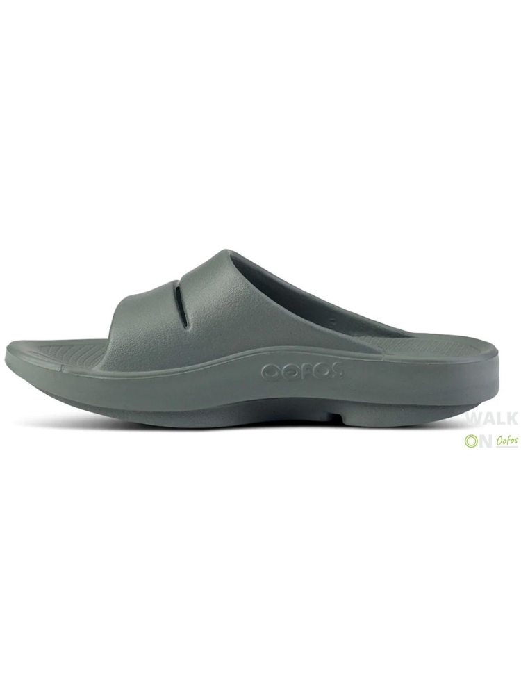 Oofos OOahh Olive Drab 1100-OLIVD slippers online bestellen bij Kathmandu Outdoor & Travel