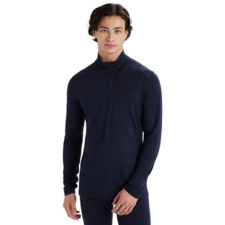 Icebreaker  200 Oasis LS Half Zip Midnight Navy