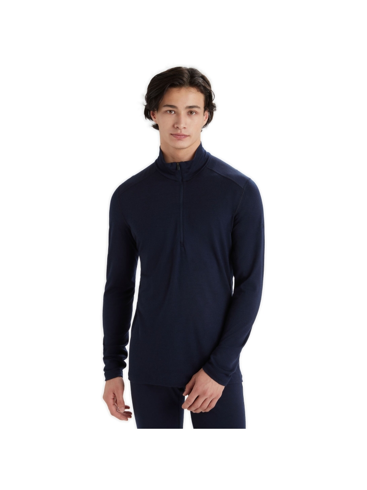 Icebreaker 200 Oasis LS Half Zip Midnight Navy IBB04367-4011 onderkleding/thermokleding online bestellen bij Kathmandu Outdoor & Travel