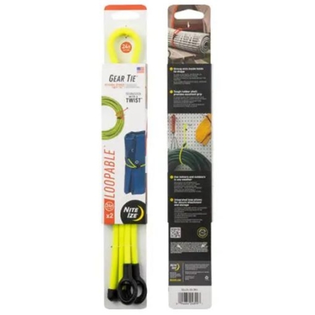 Nite-Ize  Gear Tie Loop Allesbinder  61cm Yellow