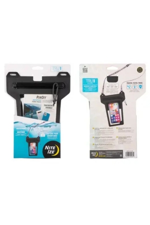 Nite-Ize RunOff Waterbestendige Telefoonhoes  Antraciet NI ROPPL-09-R8 reisaccessoires online bestellen bij Kathmandu Outdoor & Travel