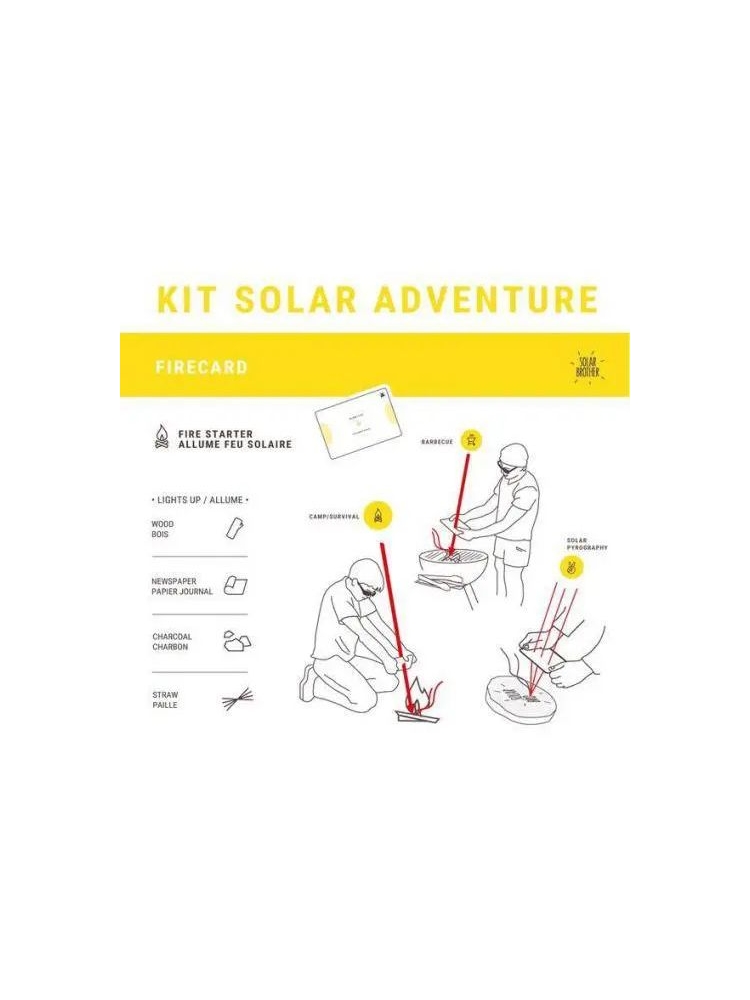 Solar Brother Solar Brother AdventureKit Geel SB ADK-BOX koken online bestellen bij Kathmandu Outdoor & Travel