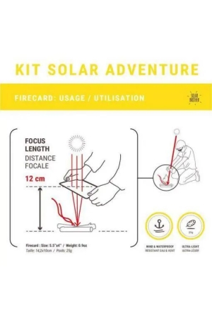 Solar Brother Solar Brother AdventureKit Geel SB ADK-BOX koken online bestellen bij Kathmandu Outdoor & Travel