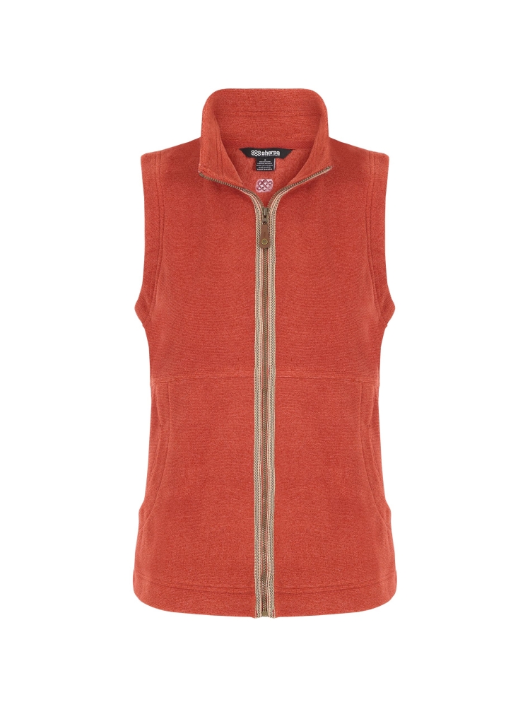 Sherpa Adventure Gear Rolpa Eco Vest Women's Rust SW27005-444 jassen online bestellen bij Kathmandu Outdoor & Travel